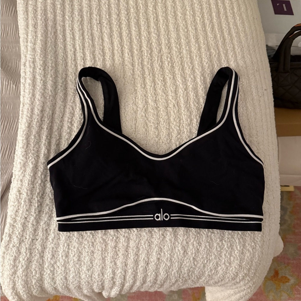 ALO Yoga Black Sports Bra